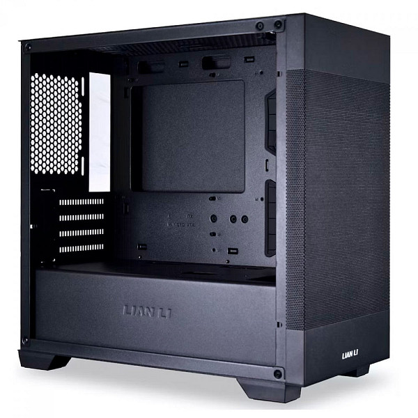 Gabinete Gamer Lian Li Lancool 205M, Mesh, RGB, Mid Tower, Vidro Temperado, Sem Fonte, Preto, 2 Fans