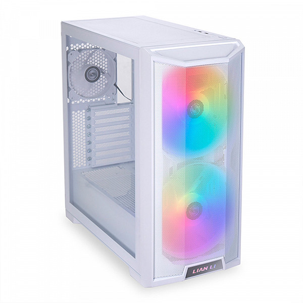 Gabinete Gamer Lian Li Lancool 215, Mid Tower, Vidro Temperado, Branco, ATX, Sem Fonte, Lancool 215