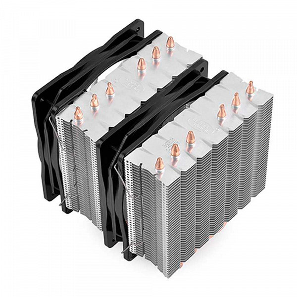 Cooler para Processador DeepCool Neptwin, RGB 120mm, Intel-AMD, DP-MCH6-NT-A4RGB