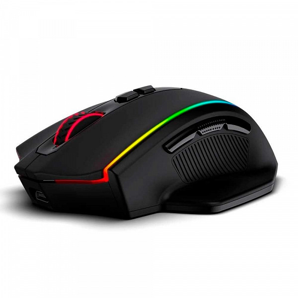 Mouse Gamer Wireless Redragon Vampire Elite, DPI 16.000, 8 Botões, RGB, Black, M686RGB