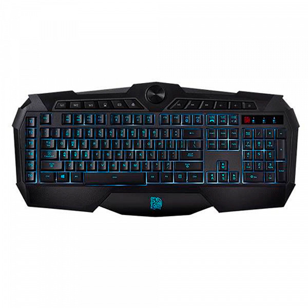 Teclado Gamer Thermaltake TT Sports Challenger Prime Lighting, ABNT2 - KB-CHM-MBBLPB-01