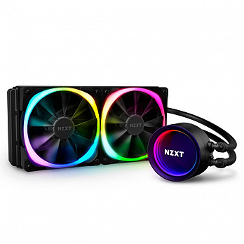 Water Cooler NZXT Kraken X53 240mm (2x 120mm), RGB, para Intel/AMD - RL-KRX53-R1