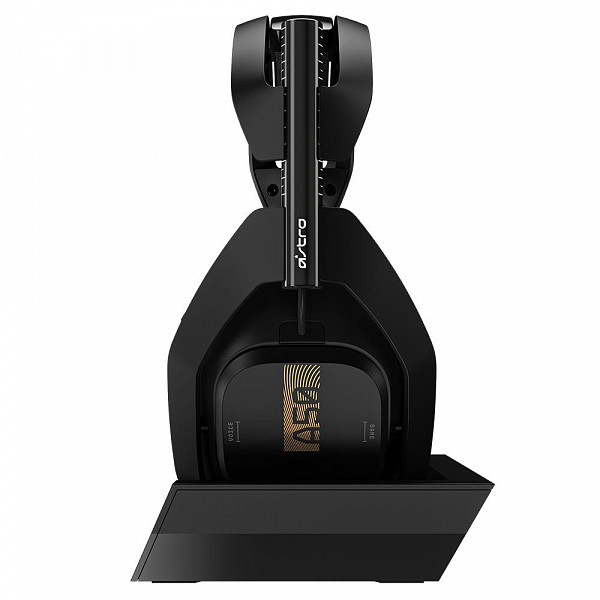 Headset Sem Fio ASTRO Gaming A50 + Base Station Gen 4 com Áudio Dolby - Compatível com Xbox One, PC, Mac - Preto/Dourado - 939-001681