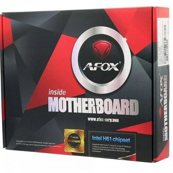 Placa Mãe Afox IH61-MA5 Lga 1155 Intel H61