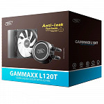 Water Cooler Deepcool Gammaxx L120T, 120mm, LED Vermelho - DP-H12RF-GL120TR