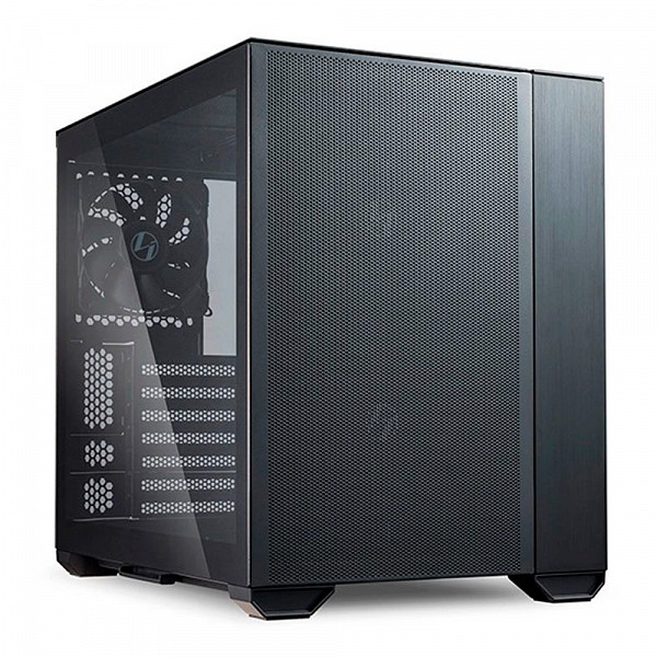 Gabinete Gamer Lian Li O11 Air Mini Preto, Lateral de Vidro- O11AMX