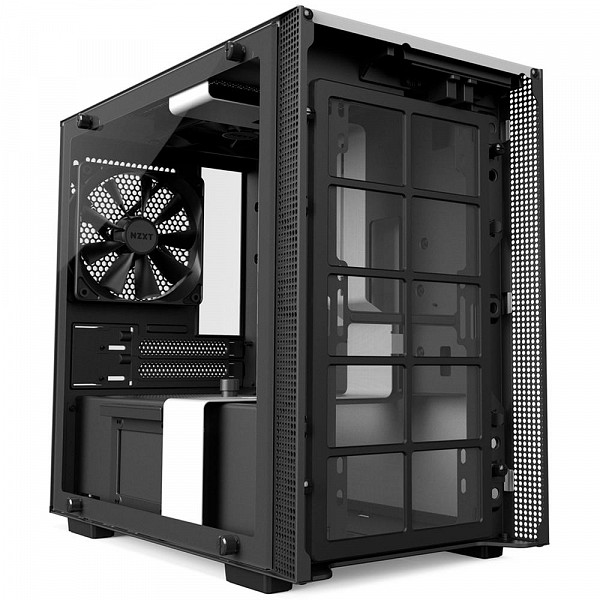 Gabinete NZXT H200, ITX, Branco - CA-H200B-W1