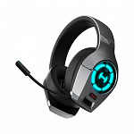 Headset Gamer Edifier Hi-Res GX Hecate, Microfone com Haste Retrátil, P2, USB Type-C, LED, Modo Game - GX-Cinza