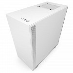 Gabinete Gamer NZXT H510, Mid Tower, com FAN, Lateral em Vidro, Branco - CA-H510B-W1