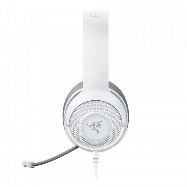 Headset Gamer Razer Kraken X, P2, Drivers 40mm, Mercury White - RZ04-02890300-R3U1