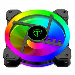 Kit - Com 3 Fans T-dagger 120x25Mm, RGB, Preto - T-TGF513