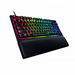 Teclado Óptico Mecânico Gamer Razer Huntsman V2 Tenkeyless, Chroma RGB, Switch Razer Purple, US - RZ03-03940400-R3U1