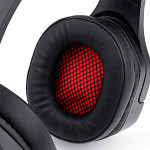 Headset Gamer Redragon Theseus, 3.5mm + USB, Black, H250