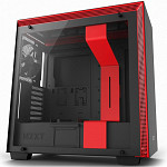Gabinete NZXT H700, Mid Tower, Lateral em Vidro, Preto e Vermelho - CA-H700B-BR