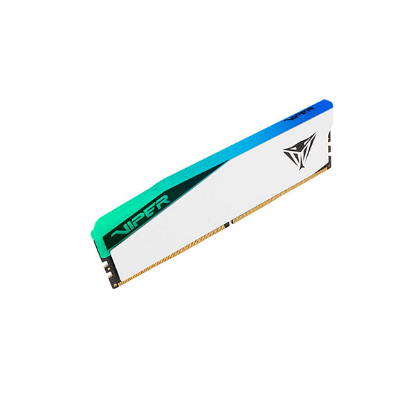 Memória Patriot Gamer Viper Elite White RGB 16GB, DDR5, 6000MTS, CL30 PVER516G60C30W