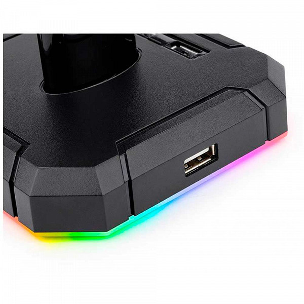 Suporte para Headset Redragon Scepter Pro RGB, Black, HA300