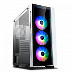 Gabinete DeepCool Matrexx 55 V3 ADD-RGB, Lateral em Vidro -  DP-ATX-MATREXX55V3-AR-WH-3F