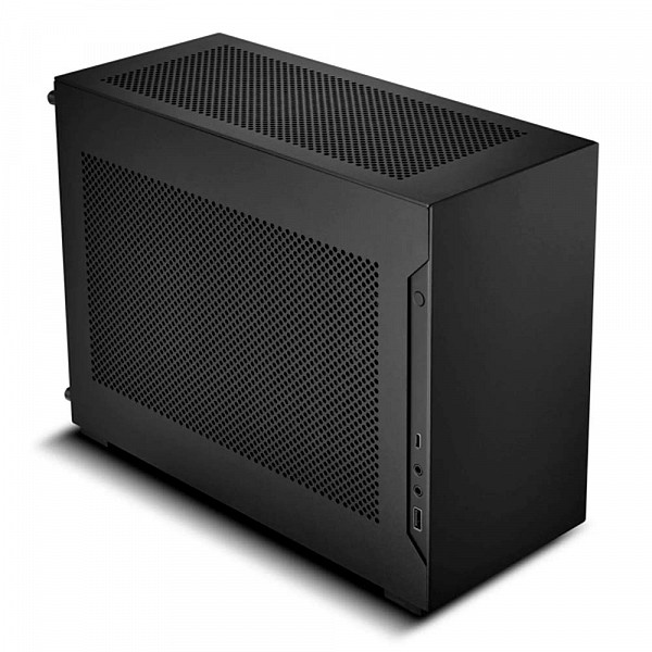 Gabinete Lian Li A4-H20 X4, Mini Tower, Vidro Temperado, ITX, Sem Fonte, Sem Fans