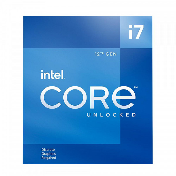 Processador Intel Core i7-12700KF, Cache 25MB, 3.6GHz (5.0GHz Max Turbo), LGA 1700 - BX8071512700KF