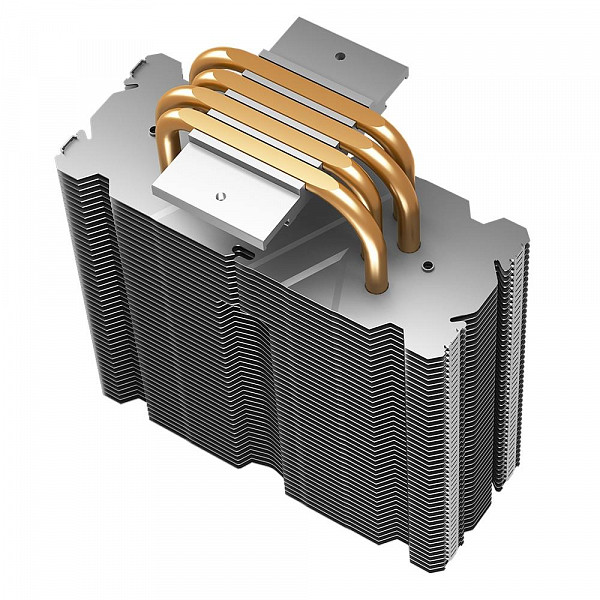 Air Cooler DeepCool Gammaxx 400 V2, 120mm, LED Azul, Branco - DP-MCH4-GMX400V2-BL