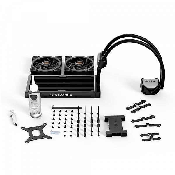 Water Cooler Be Quiet! Pure Loop 2 FX, ARGB, 240mm, Preto, BW013