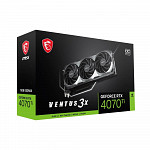 Placa de Vídeo MSI Nvidia Rtx 4070 Ti, 12GB RAM, Ventus 3x Trio Oc - 912-v513001