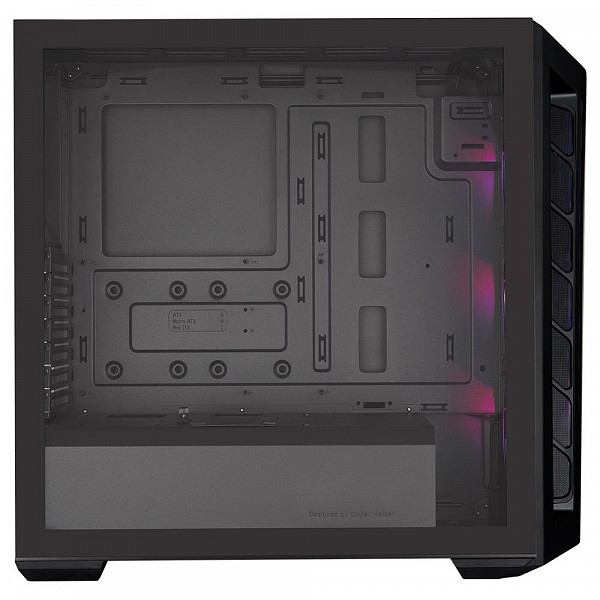 Gabinete Gamer Cooler Master MasterBox MB511, Mid Tower, 3x Fans ARGB Frontais, Lateral em Vidro Temperado, Preto - MCB-B511D-KGNN-RGA