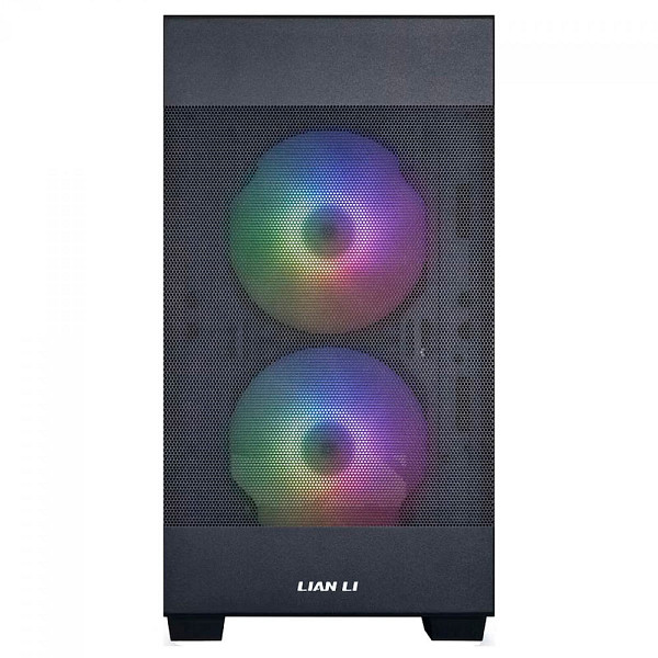 Gabinete Gamer Lian Li Lancool 205M, Mesh, RGB, Mid Tower, Vidro Temperado, Sem Fonte, Preto, 2 Fans
