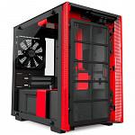 Gabinete NZXT H200, ITX, Vermelho - CA-H200B-BR