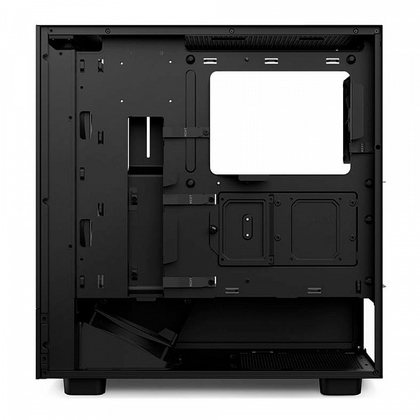 Gabinete Gamer NZXT H5 Flow RGB, Mid-Tower, Lateral de Vidro com 4 Fans, Preto - CC-H51FB-R1