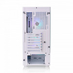 Gabinete Gamer Thermaltake S200 TG ARGB Snow, Mid Tower, Vidro Temperado, ATX, White, Sem Fonte, Com 3 Fans, CA-1X2-00M6WN-00