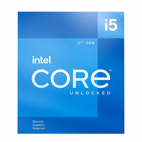 Processador Intel Core i5-12600KF, Cache 20MB, 3.7GHz (4.9Ghz Max Turbo), LGA 1700 - BX8071512600KF