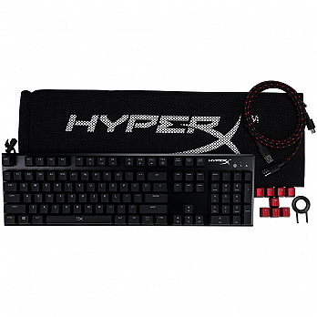 Teclado Gamer HyperX Alloy FPS Mecânico Cherry MX Brown US - HX-KB1BR1-NA-A4