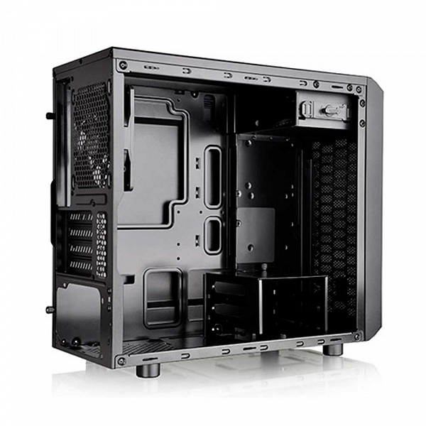 Gabinete Gamer Thermaltake Versa H15, Mini Tower, Com 1 Fan, Black, S-Fonte, CA-1D4-00S1WN-00