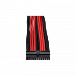 Cabo Mod Sleeved Preto e Vermelho 30cm Thermaltake AC-033-CN1NAN-A1