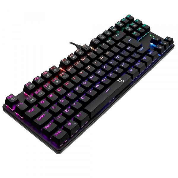 Teclado Mecânico Gamer T-Dagger Bora, RGB, Switch Outemu Red, ABNT2 - T-TGK315-RD (PT-RED)