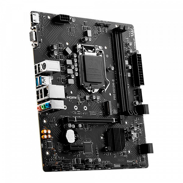 Placa Mãe MSI H510M-B PRO, Intel LGA 1200, MATX,  DDR4 3200MHZ - 911-7E05-004