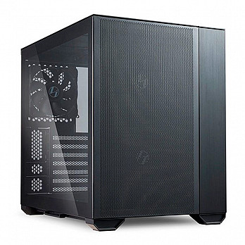 Gabinete Gamer Lian Li O11 Air Mini Preto, Lateral de Vidro- O11AMX