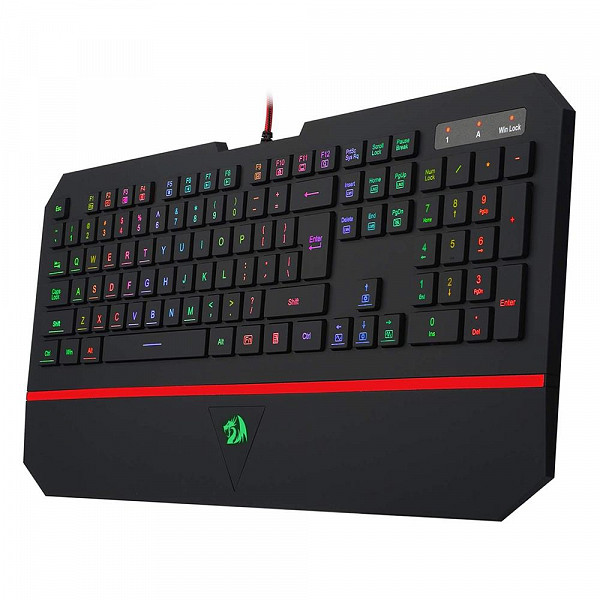 Teclado Gamer Redragon Karura2, RGB, ABNT2 - K502RGB