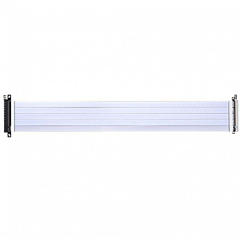 Cabo Riser Lian Li Pci-E 4.0 Branco 16x 600mm - PW-PCI-4-60W WHITE