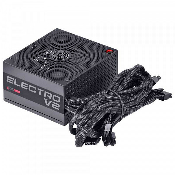Fonte Atx 650w Real PCYes Electro V2 Bronze