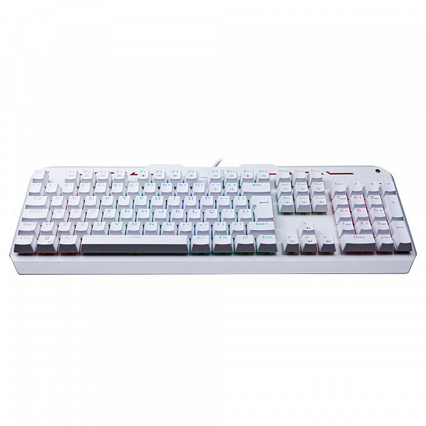 Teclado Mecânico Gamer Redragon Varuna Lunar K559W RGB, Switch Red, ABNT2, White