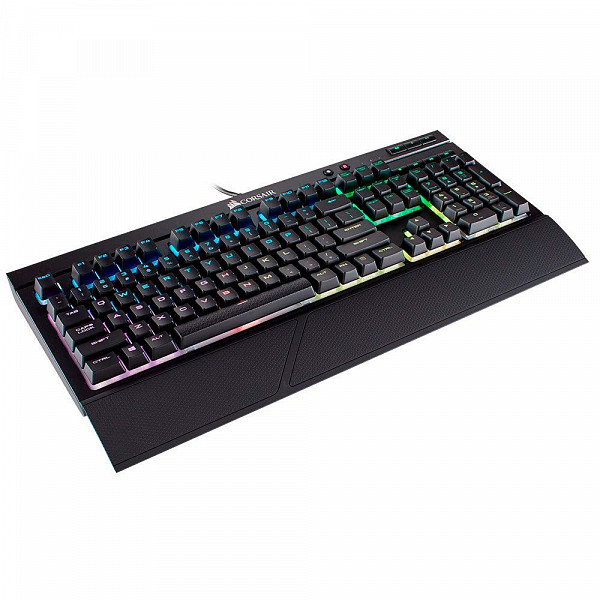 Teclado Mecânico Gamer Corsair K68, RGB, Switch Cherry MX Red, ABNT2 - CH-9102010-BR
