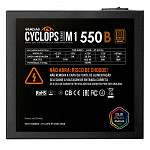 Fonte Gamdias Cyclops M1-550B, 550W, RGB, 80 Plus Bronze, Cybenetics, Teclab, PFC Ativo