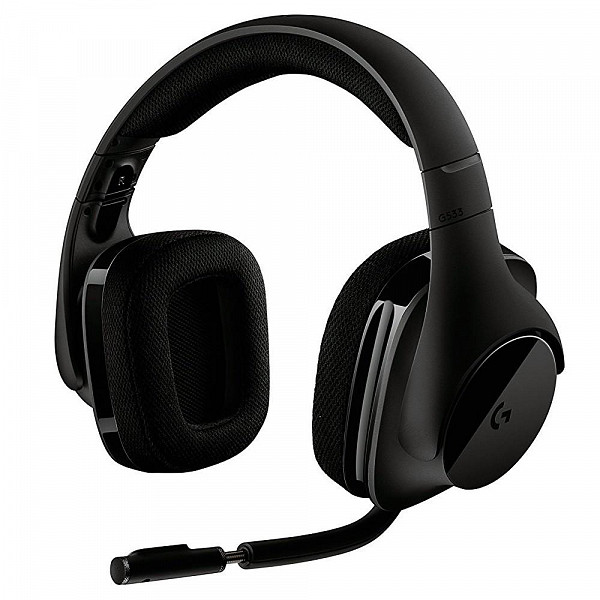 Headset Gamer Logitech G533 Sem Fio 7.1 Surround Drivers Pro-G