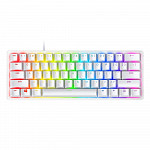 Teclado Óptico-Mecânico Gamer Razer Huntsman Mini, Chroma, Razer Switch Purple, US, Mercury White - RZ03-03390300-R3M1