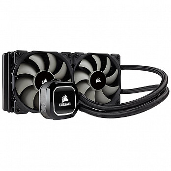 Water Cooler Corsair H100X Hydro Series, 120mm, LED Branco - CW-9060040-WW