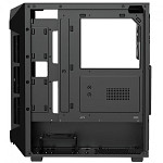 Gabinete Gamer Gamdias Aura GC1 Elite ARGB, Vidro Temperado, ATX, Mid Tower, Com 4 Fans, Sem Fonte, Black