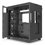 Gabinete Gamer NZXT H9 Flow, Mid Tower, ATX, Lateral e Frontal em Vidro, Preto - CM-H91FB-01
