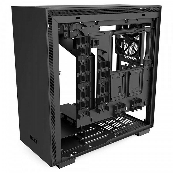 Gabinete Gamer NZXT H710i, Mid Tower, Com 4 Fans, Vidro Temperado, Black, S-Fonte, CA-H710I-B1